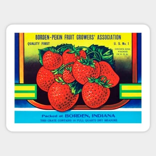 Borden-Pekin Fruit Growers Association Sticker